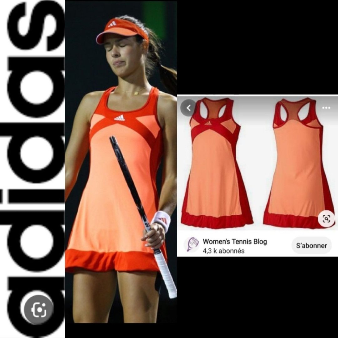 Subliiiiime❤️❤️❤️❤️❤️ robe de fitness de tennis taille 40 de ADIDAS 