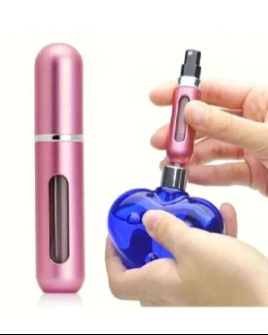 Très pratique et efficaces dans le sac subliiiiime❤️❤️❤️❤️❤️ mini vaporisateur de parfum rechargeable 5ML neuuuf 