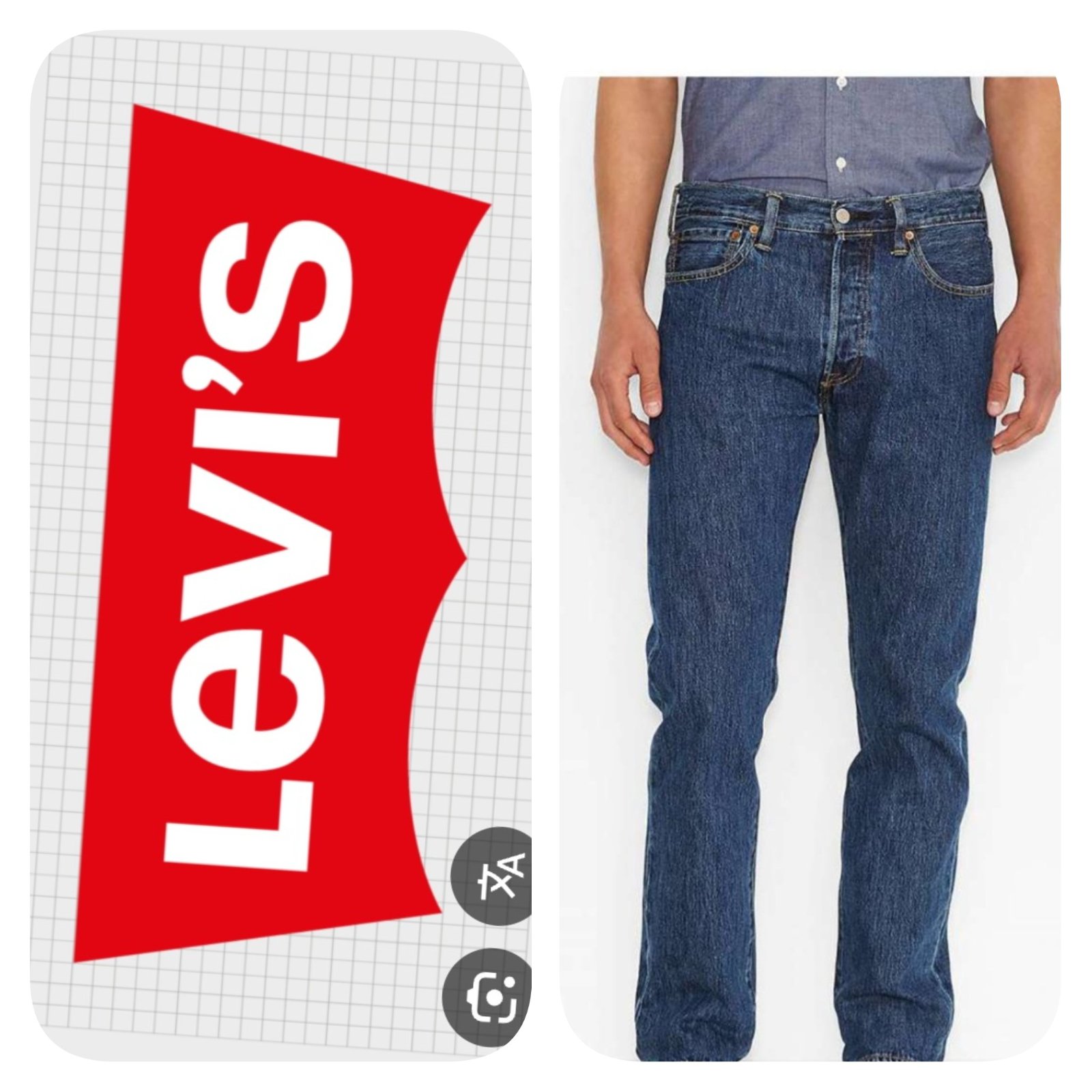 Subliiiiime ❤️❤️❤️❤️❤️❤️pantalon jean LEVI'S  501 originl W30 L32 comme neuf pour homme 🚹 et un autre pantalon jean levis 511 comme cadeau,🎁
