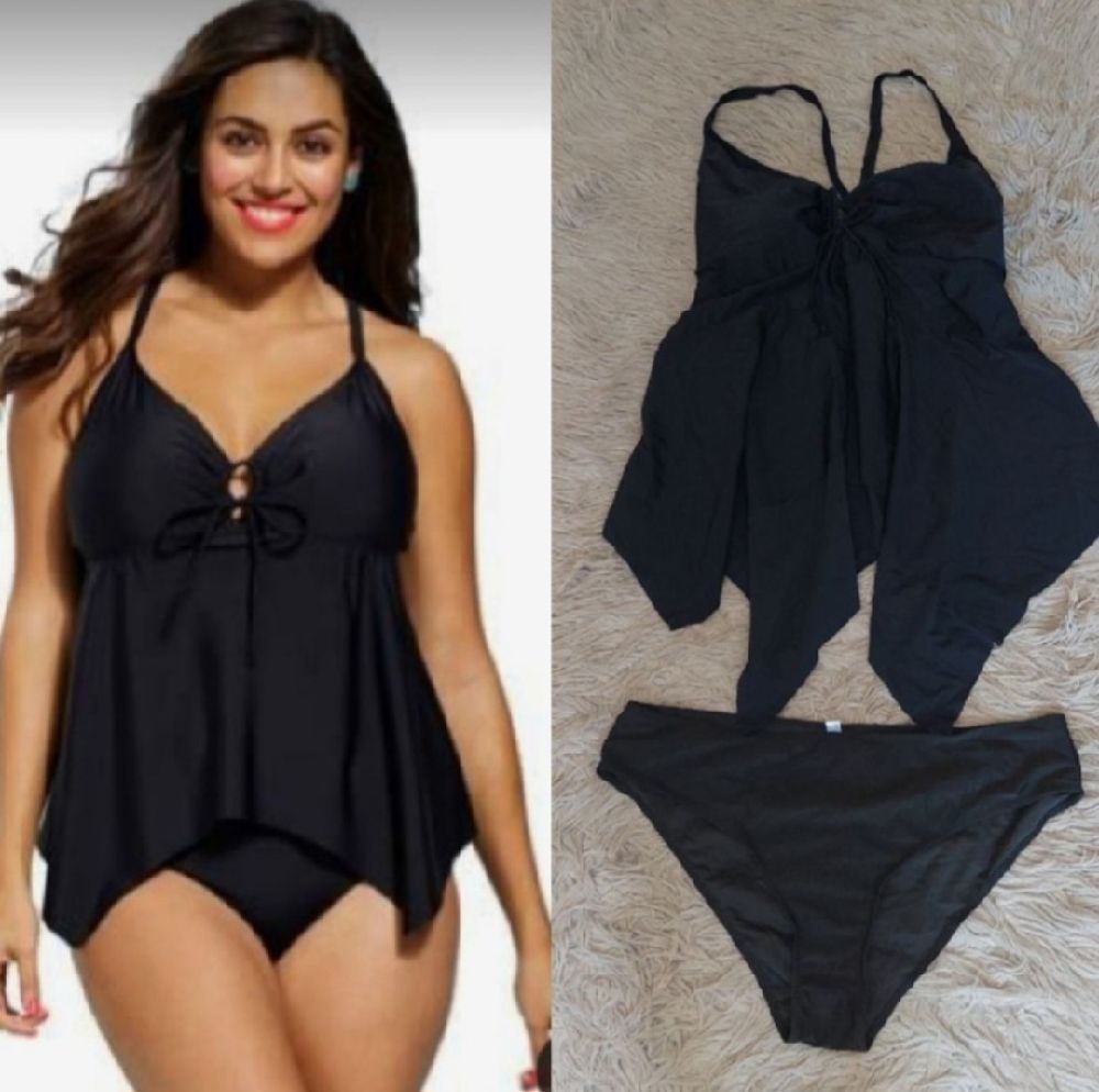 Subliiiiime ❤️ ❤️ ❤️  2 pieces haut de maillot de RAINBOW et un bas assortie taille 5XL