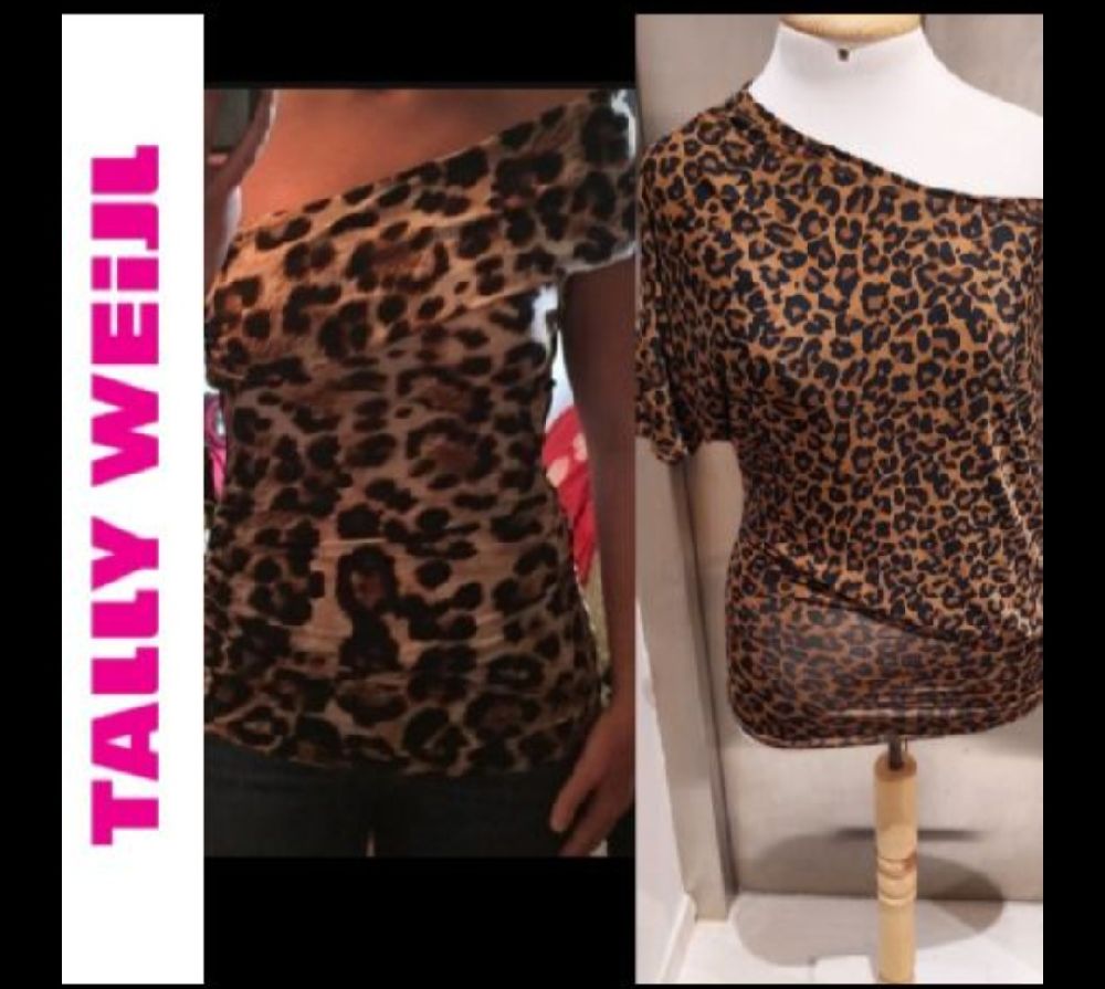 Subliiiiime ❤️ ❤️ ❤️ ❤️ pull léopard 🐆je m'en fou neuf avec étiquette 🏷taille 32/34 de TALLY WEIJL 