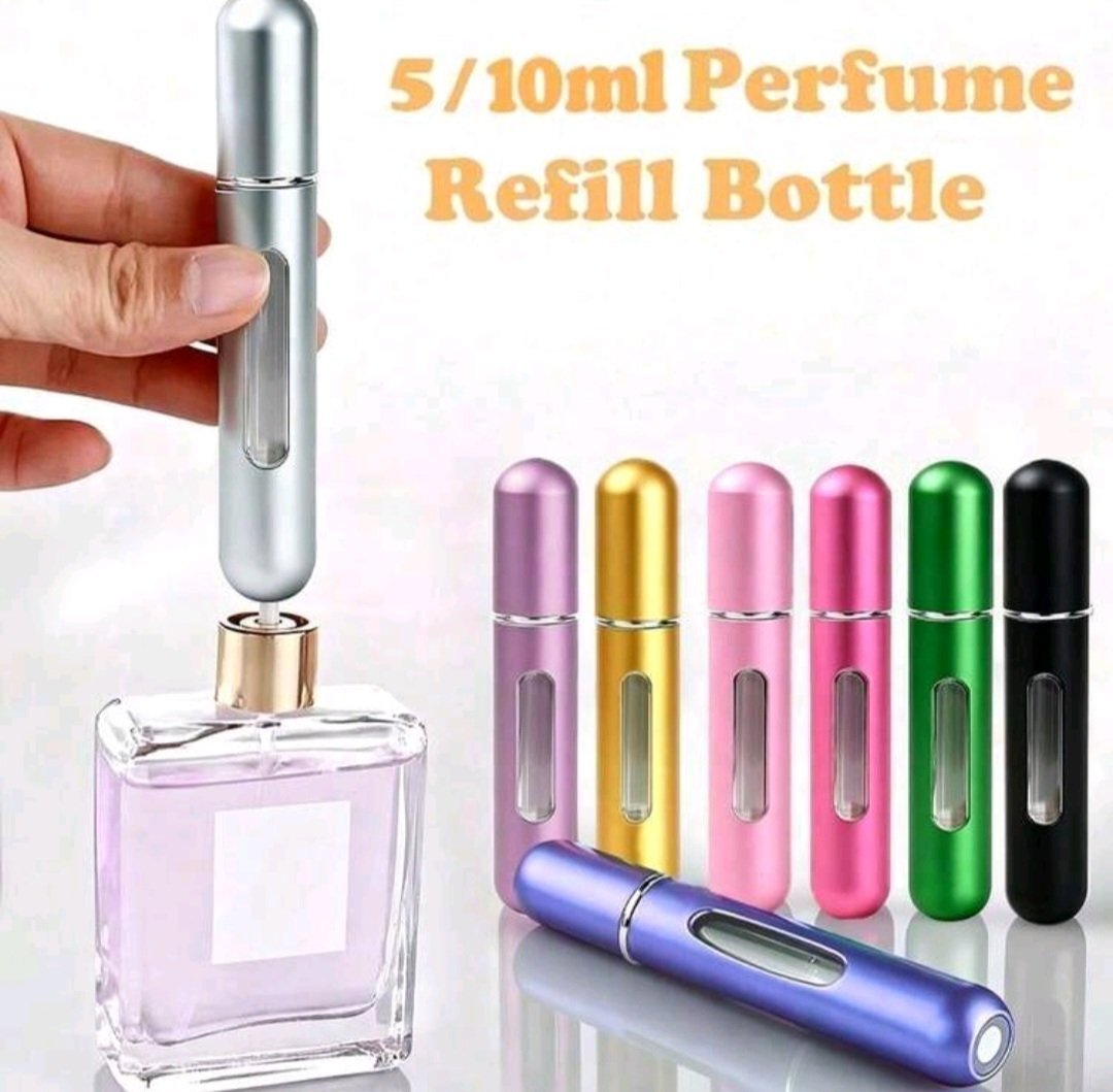 Tres utile et pratique dans le sac Subliiiiime ❤️❤️❤️❤️❤️ une piece mini vaporisateur rechargeable de parfum 5ML neuf