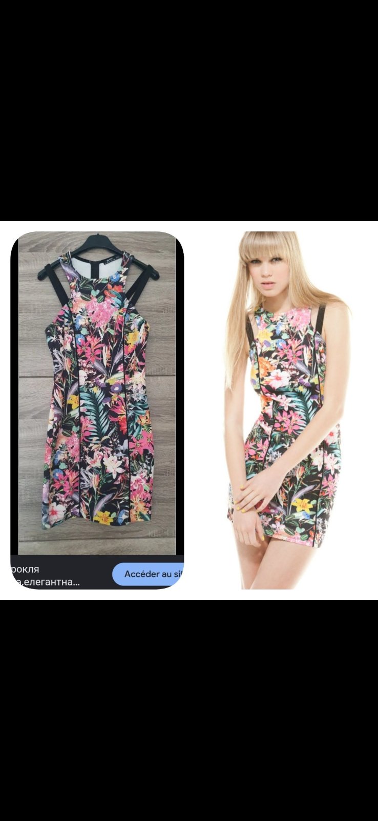 Subliiiiime ❤️❤️❤️❤️robe florale de BERSHKA taille 36