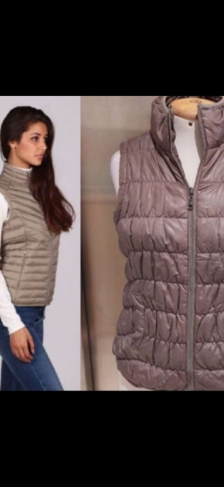 Subliiiiime ❤️ ❤️ ❤️ ❤️ Doudoune matelassée sans manche de la marque OKAY taille 38