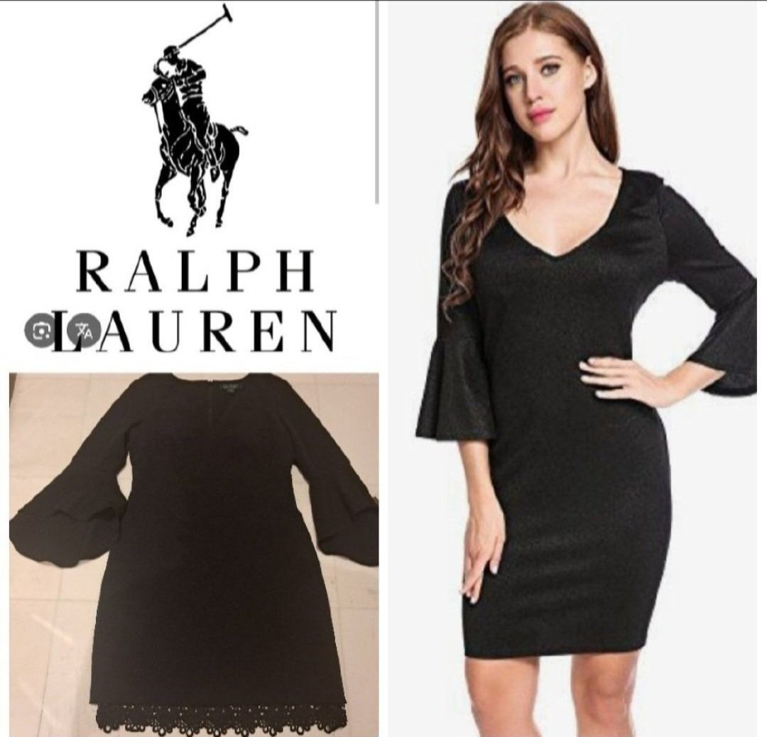 Subliiiiime ❤️❤️❤️❤️robe noire de RALPH LAUREN taille 36 