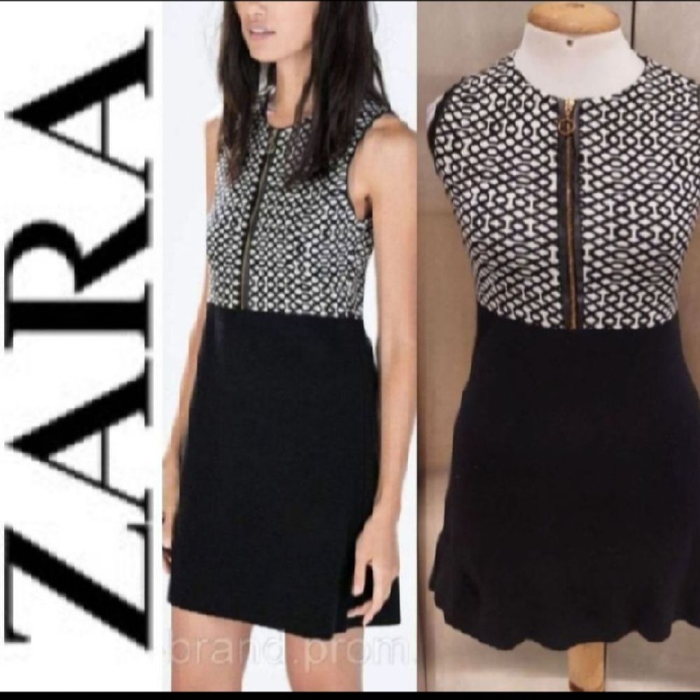 Subliiiiime ❤️ ❤️ ❤️ robe de ZARA tissu hiver taille36 