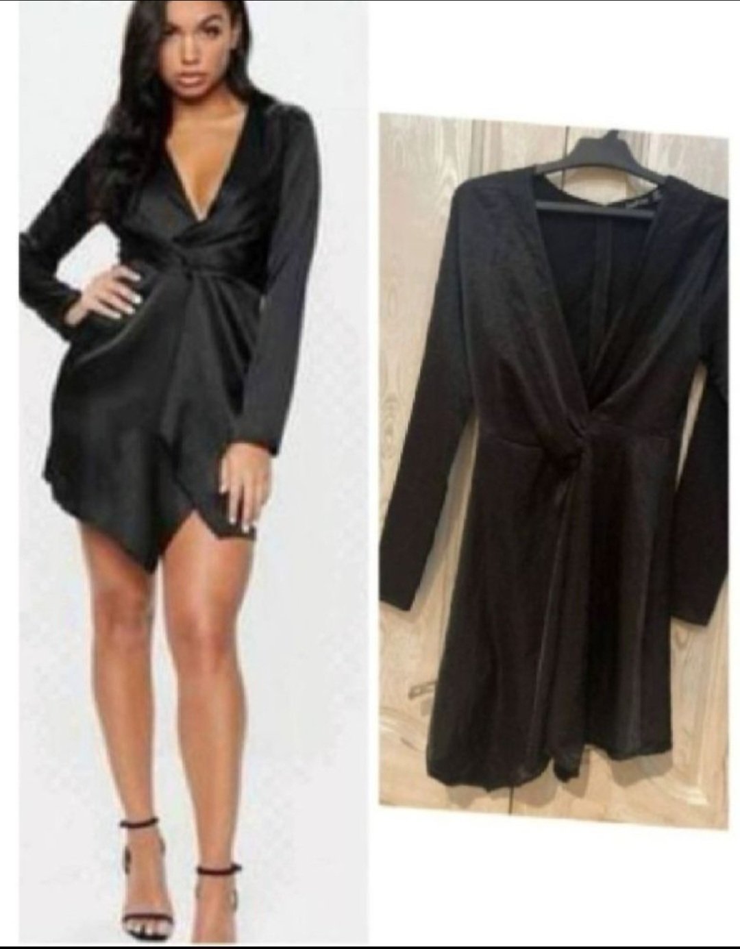 Subliiiiime ❤️❤️❤️❤️❤️robe satinée sexy de BOOHOO taille 34/36