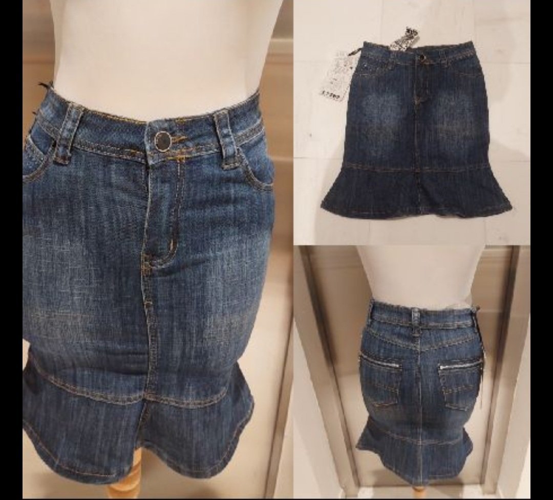 Subliiiiime❤️❤️❤️❤️ jupe en jean neuve avec étiquette🏷 taille 36