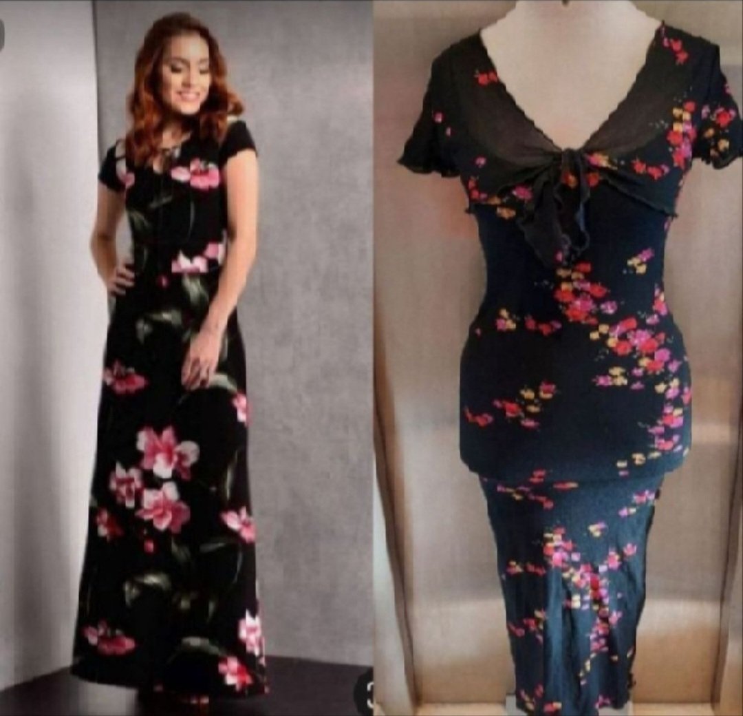 Subliiiiime ❤️❤️❤️❤️❤️robe florale moulante tissu elasthanne taille 36 /38 de IKILER 