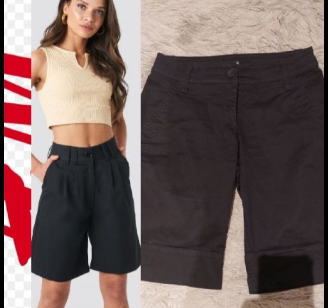 Subliiiiime❤️❤️❤️❤️❤️ bermuda 97% cotton de H&M taille 38 comme neuf 