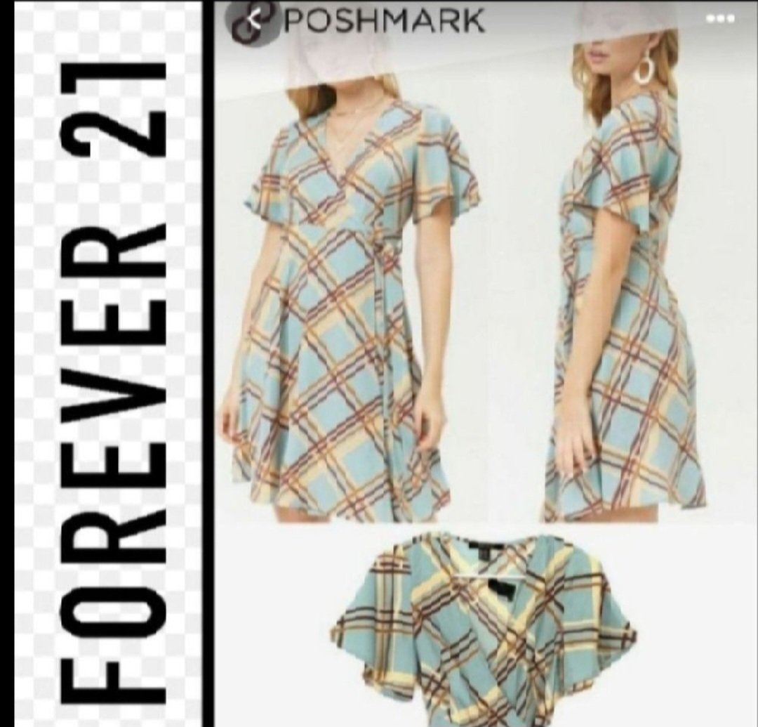 Subliiiiime❤️❤️❤️❤️❤️ robe portefeuille de FOREVER21 taille 38