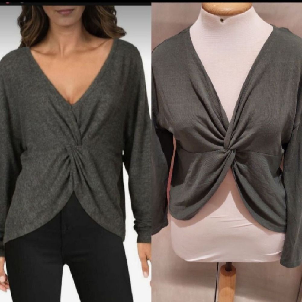 Subliiiiime ❤️ ❤️ ❤️ pull couleur vert militaire de SHEIN taille 36/38 fashion 