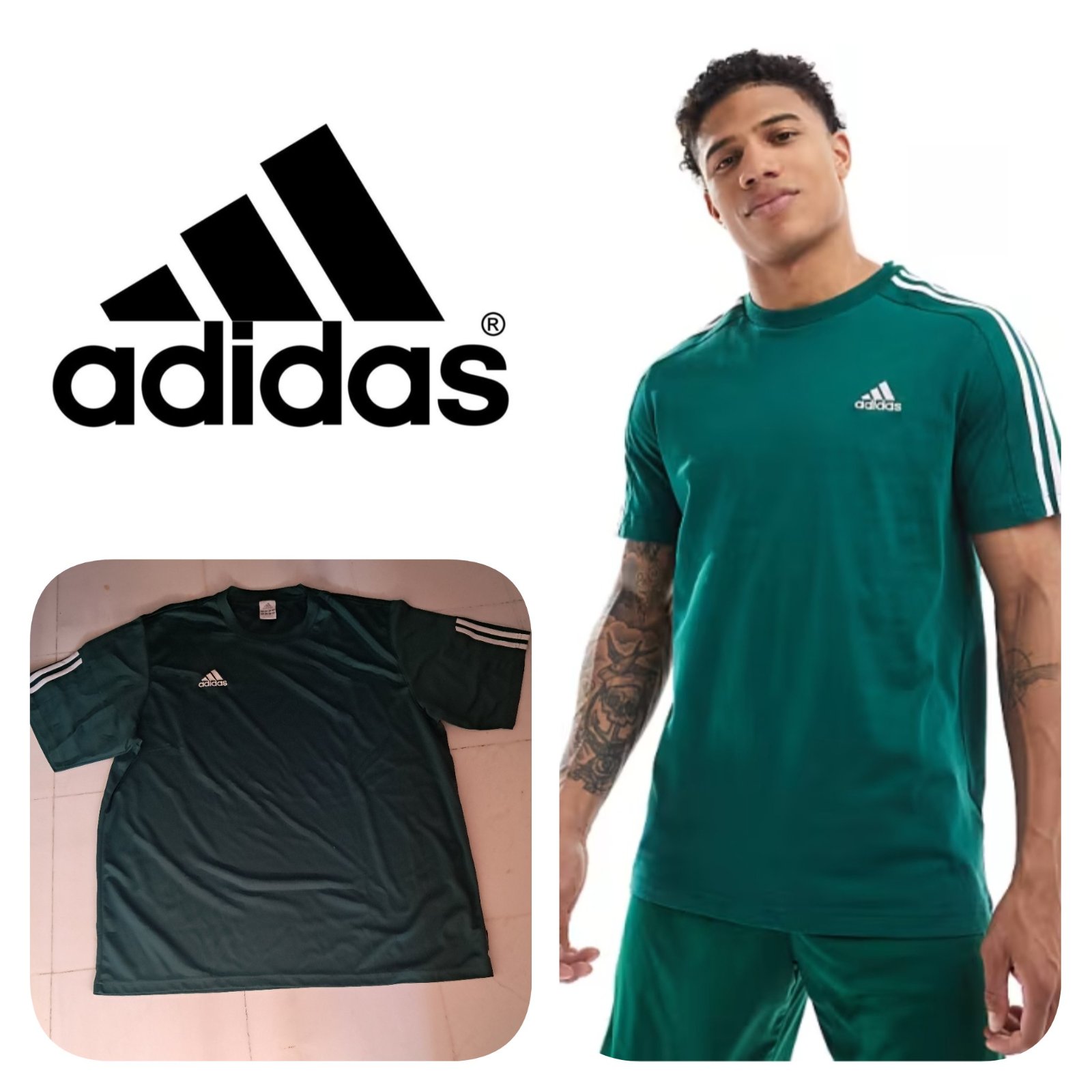 Subliiiiime ❤️❤️❤️❤️❤️❤️T- SHIRT ADIDAS pour homme taille 42