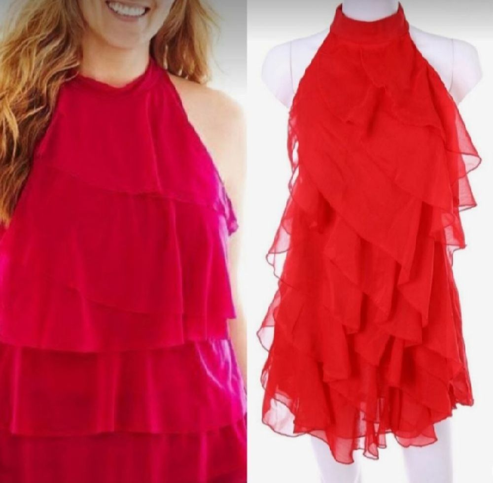 Subliiiiime ❤️ ❤️ ❤️ robe à franges en mousseline chic taille 36/38