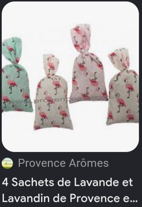Très bonne odeur subliiiiime❤️❤️❤️❤️ 4 sachets fleur de lavande et lavandin de PROVENCE pour les vêtements ou autres importé de PARIS  neuuuf 