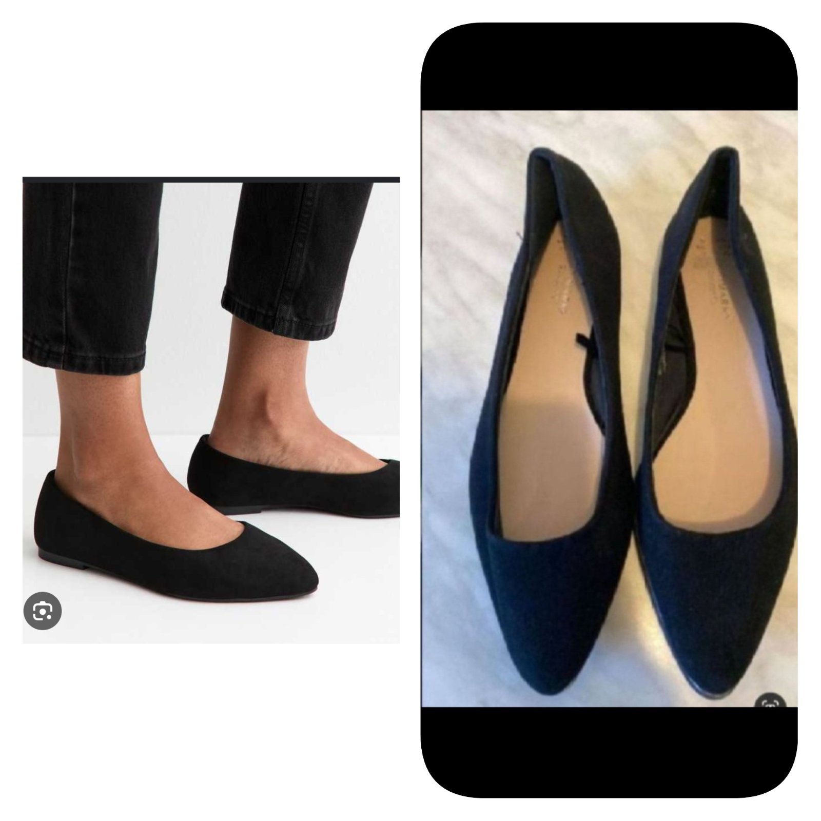 Subliiiiime❤️❤️❤️❤️❤️ ballerines noire nouvelle collection de PRIMARK pointure 39 neuuuf importée de PARIS 