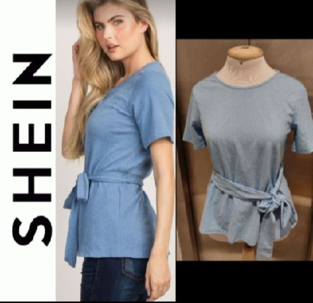 Subliiiiime ❤️ ❤️ blouse à ceinture de SHEIN taille 36
