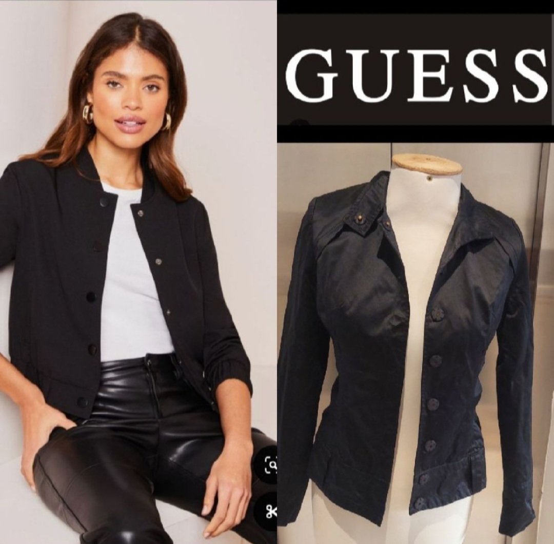Subliiiiime ❤️❤️❤️❤️❤️veste noire de GUESS taille 34