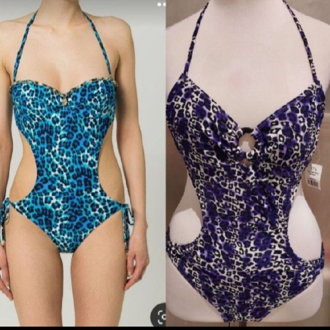Subliiiiime ❤️❤️❤️❤️trikini à motifs taille 40 neuuuf avec étiquette 🏷importé de PARIS  