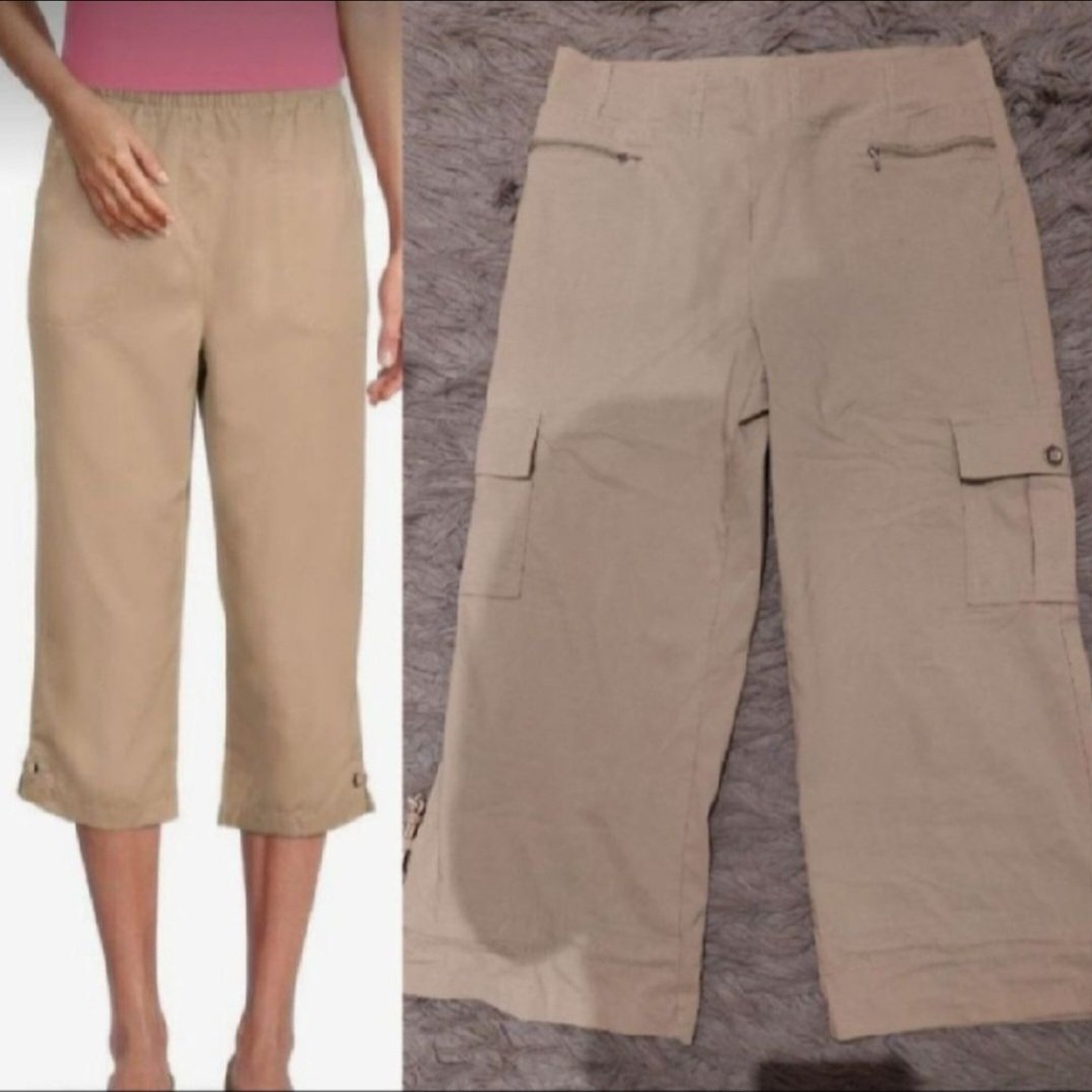Subliiiiime❤️❤️❤️❤️❤️ pantacourt large cargo safari taille élastique taille 42/44