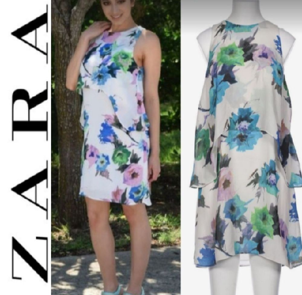 Subliiiiime ❤️ ❤️ ❤️ robe florale de ZARA taille 34