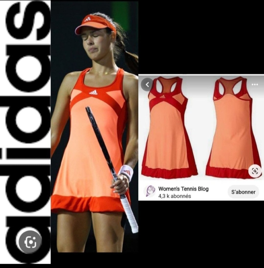 Subliiiiime❤️❤️❤️❤️❤️ tenue robe de fitness de la marque ADIDAS taille 40