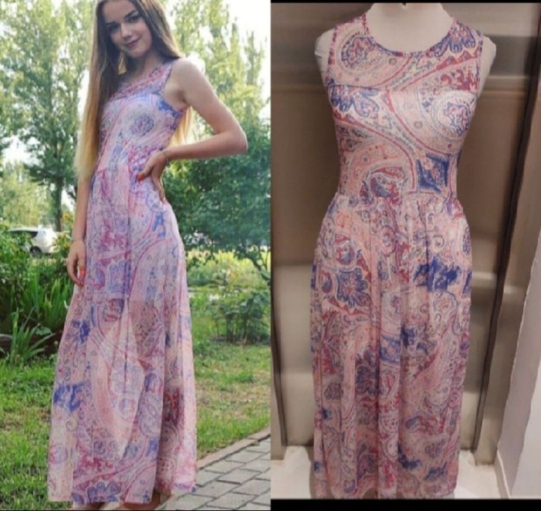 Subliiiiime❤️❤️❤️ robe maxi de H&M taille 36