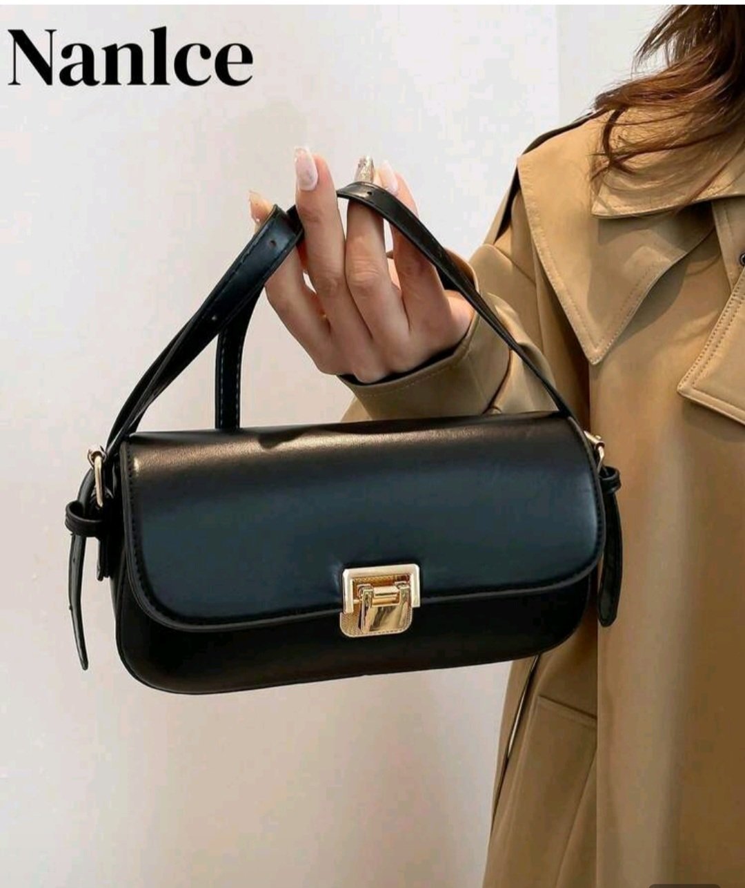 Subliiiiime ❤️❤️❤️❤️❤️ mini sac à épaule noir léger tendance neuf 
