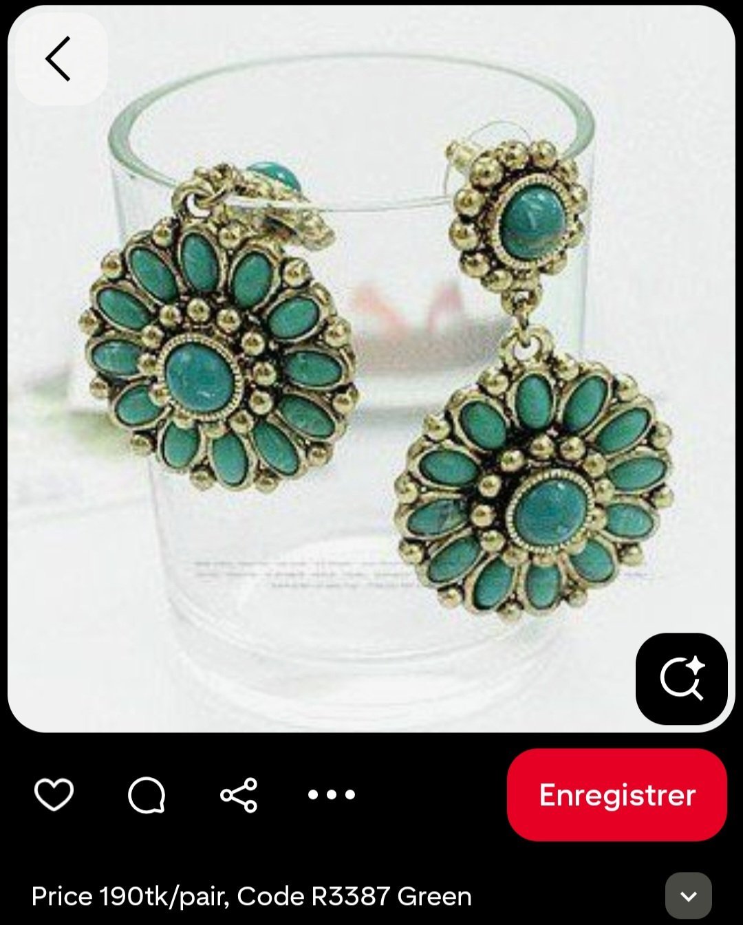 Subliiiiime ❤️❤️❤️❤️boucles d'oreilles importé du CAIRE 