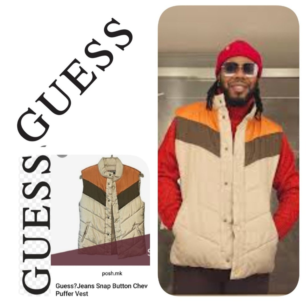 Subliiiiime ❤️❤️❤️❤️❤️Doudoune sans manche de GUESS AUTHENTIQUE taille 42 pour homme 🚹