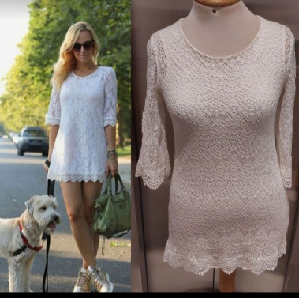 Subliiiiime ❤️ ❤️ ❤️ robe courte en dentelles de H&M taille 36