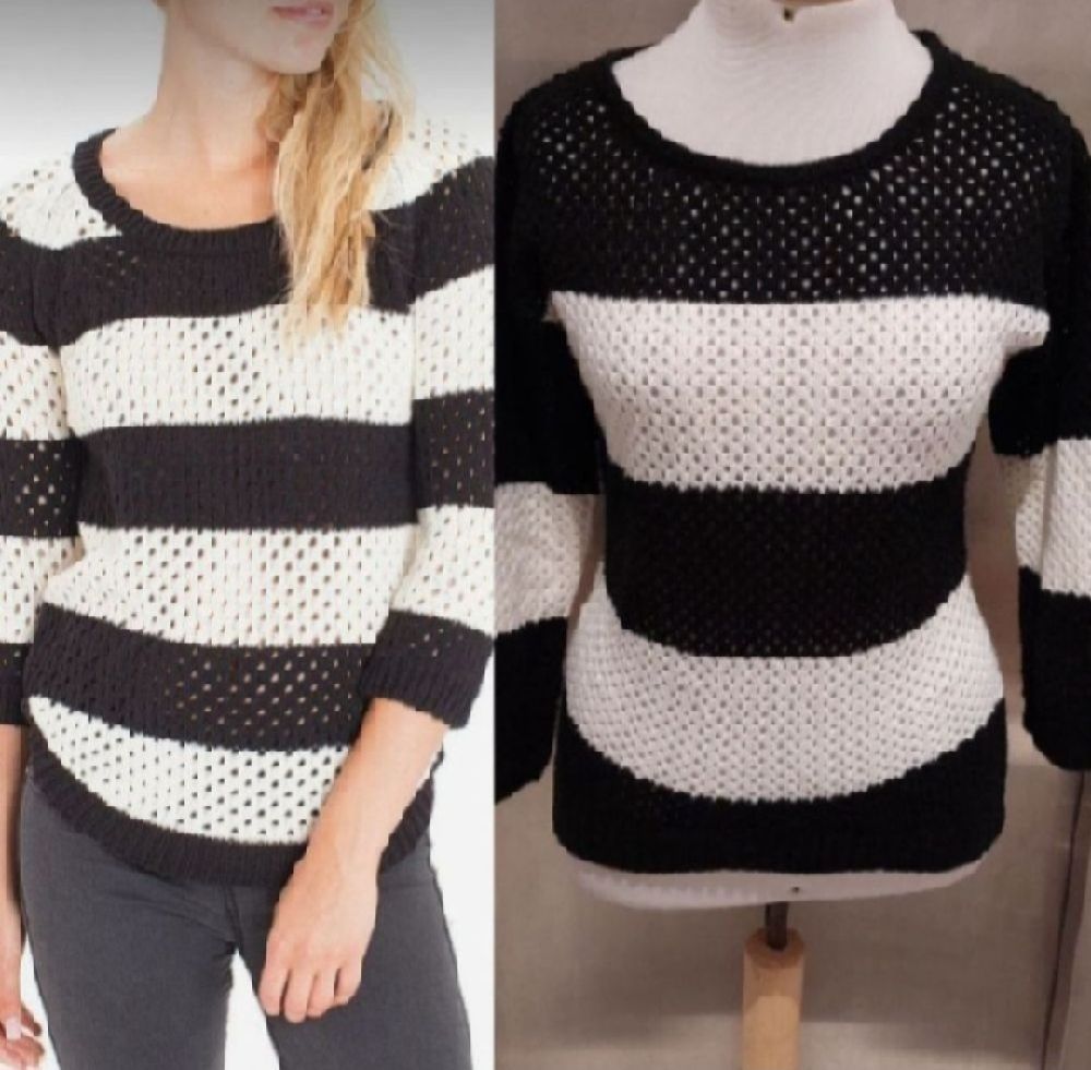 Subliiiiime ❤️ ❤️ ❤️ pull à rayures taille 40