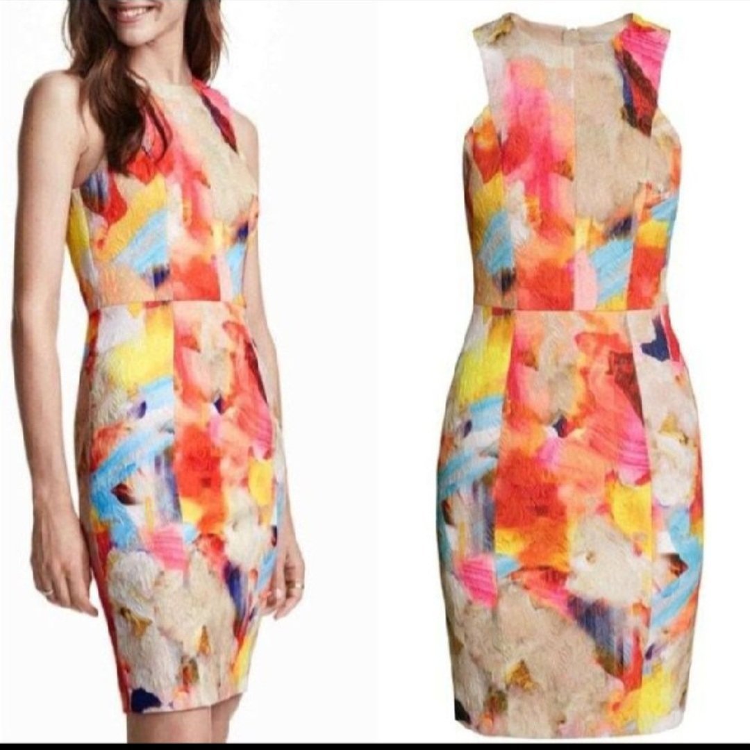 Subliiiiime ❤️❤️❤️❤️robe multicolores de H&M taille 34/36