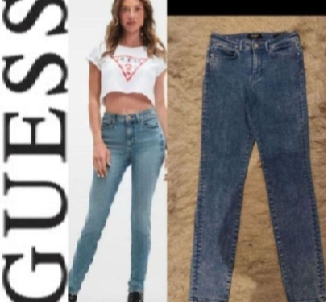 Subliiiiime ❤️❤️❤️❤️ pantalon jean skinny de GUESS taille 38