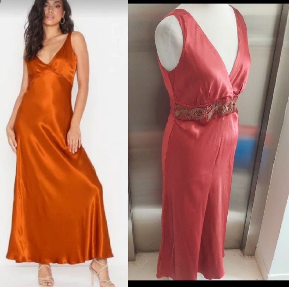 Subliiiiime ❤️ ❤️ robe maxi satinée taille 36