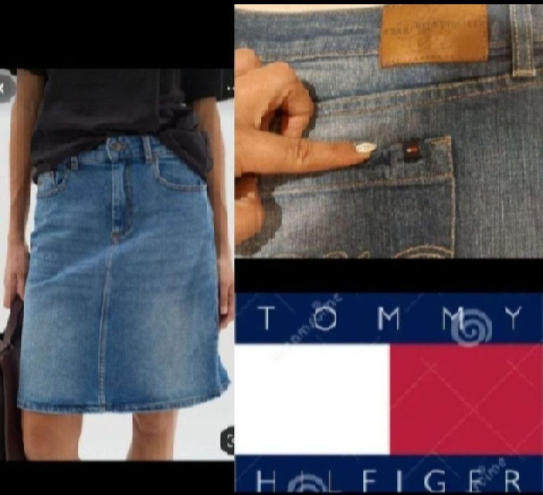 Subliiiiime❤️❤️❤️❤️ jupe en jean de TOMMY HILFIGER taille 40