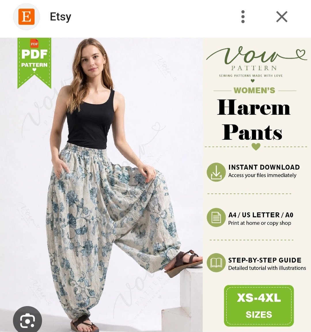 Subliiiiime❤️❤️❤️❤️❤️ harem pantalon large et bouffant taille 40