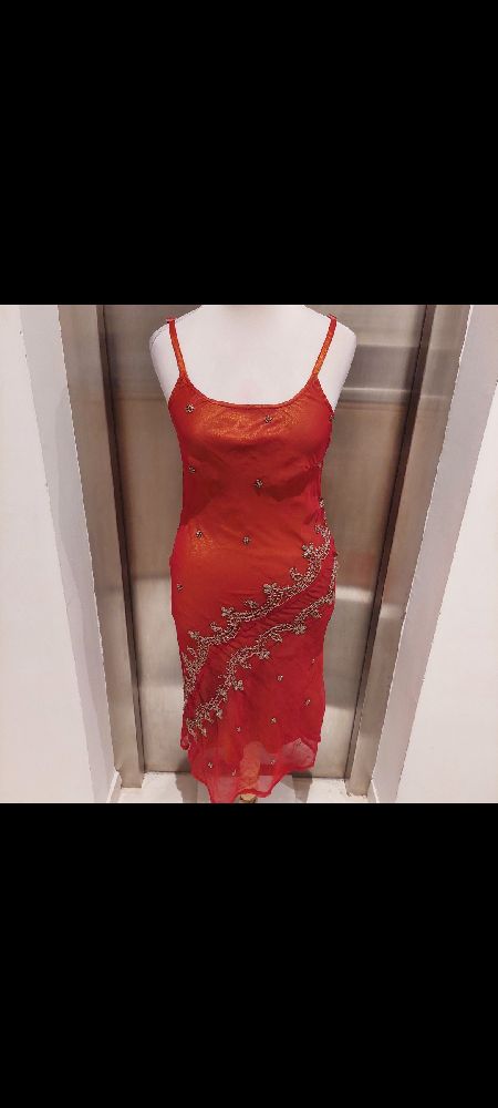 Robe de soirée 100% rayon (soie artificielle) taille 36