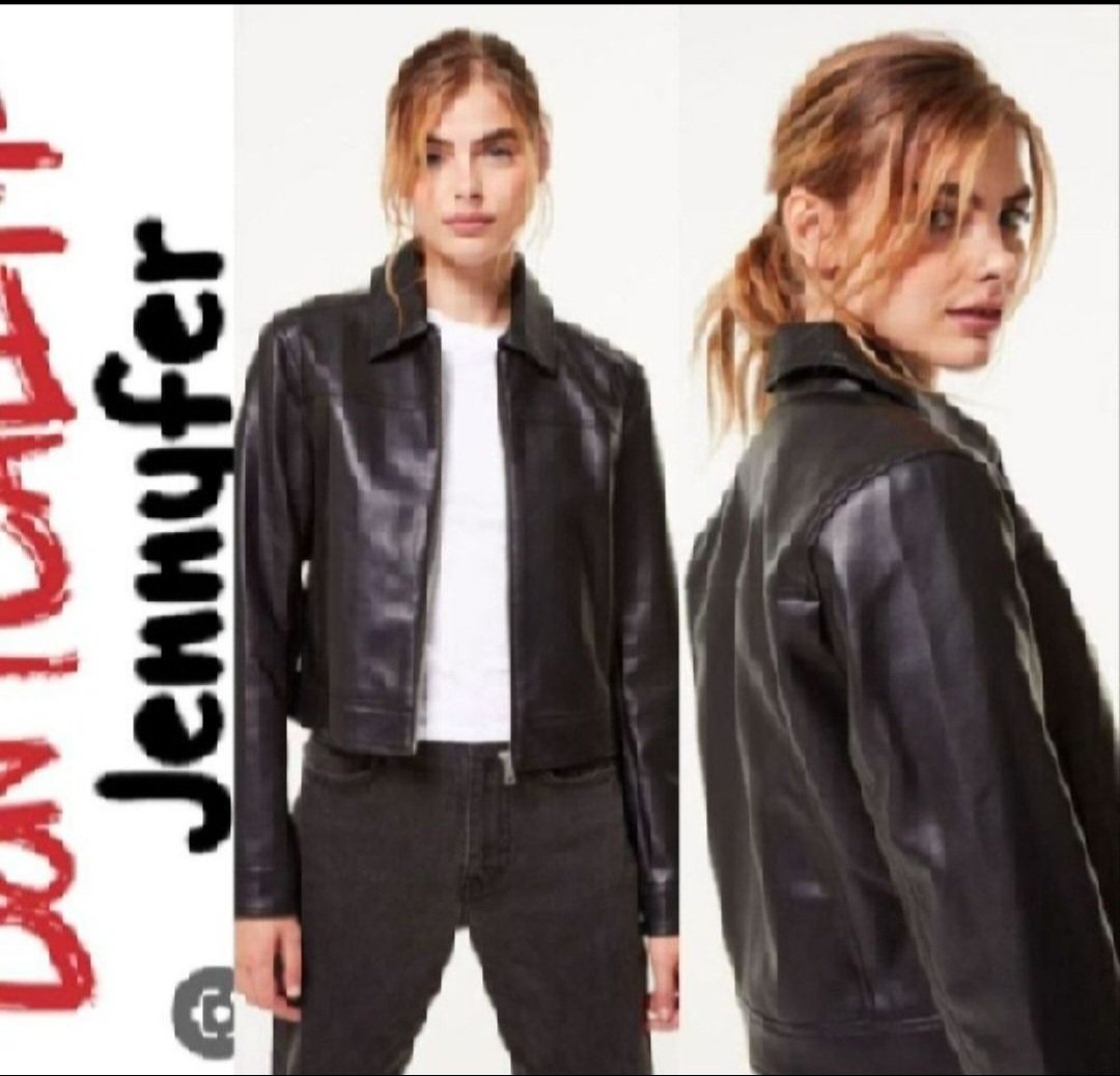 Subliiiiime ❤️❤️❤️❤️❤️❤️❤️veste en similicuir nouvelle collection de DON'T CALL ME JENNYFER taille 38 neuve avec étiquette🏷 importé de PARIS 
