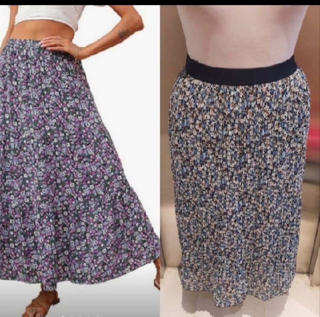 Subliiiiime ❤️❤️❤️❤️❤️❤️jupe plissée maxi avec bande élastique noire taille 38