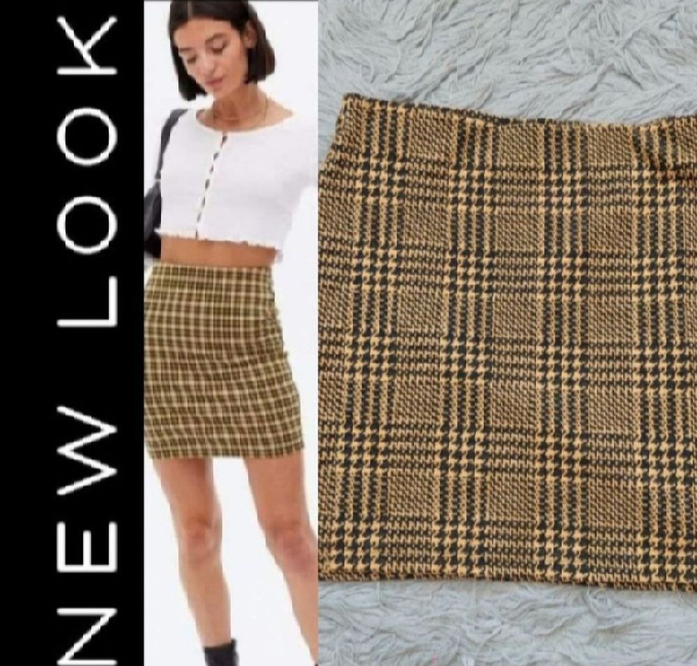 Subliiiiime ❤️ ❤️ ❤️ ❤️ jupe pieds de poule de NEW LOOK taille 40