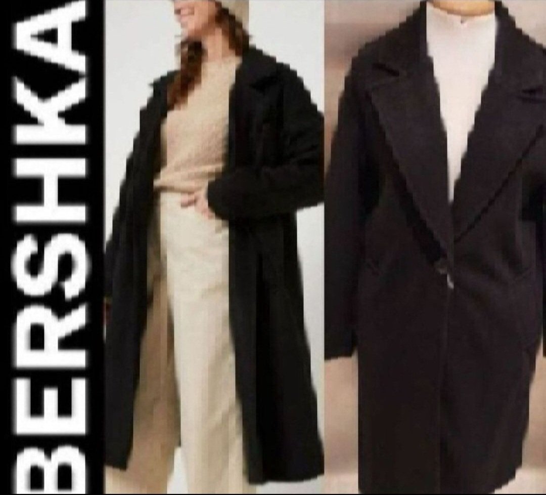 Subliiiiime❤️❤️❤️❤️ manteau très élégant avec fente derrière nouvelle collection de BERSHKA taille 36 avec étiquette 🏷importé de PARIS 