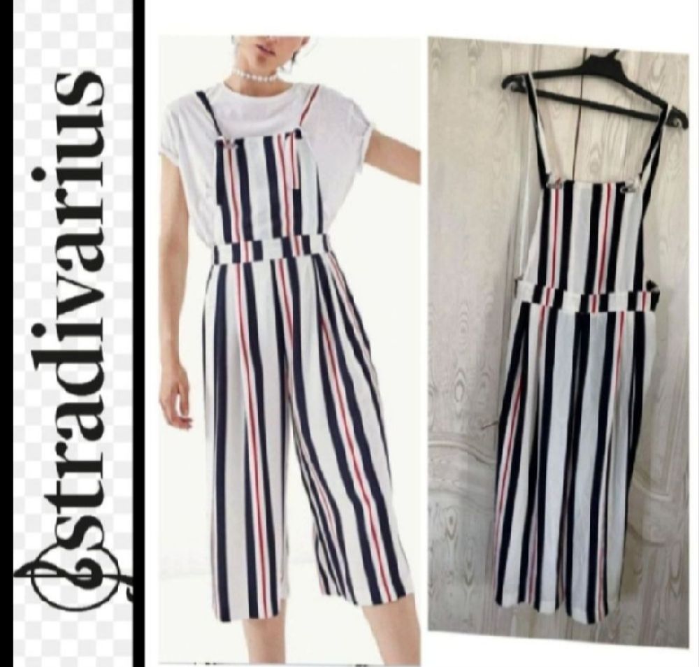 Subliiiiime ❤️ ❤️ ❤️ ❤️ salopette à rayures de STRADIVARIUS taille 38