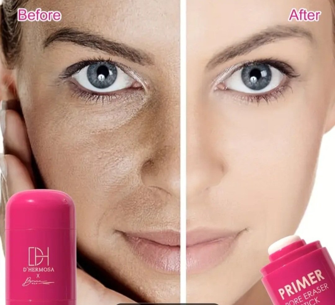 Subliiiiime❤️❤️❤️❤️❤️❤️ primer stik de base de teint durable lumineux avant le maquillage anti pores lisse texture douce et bonne odeur 8g neuuuf 