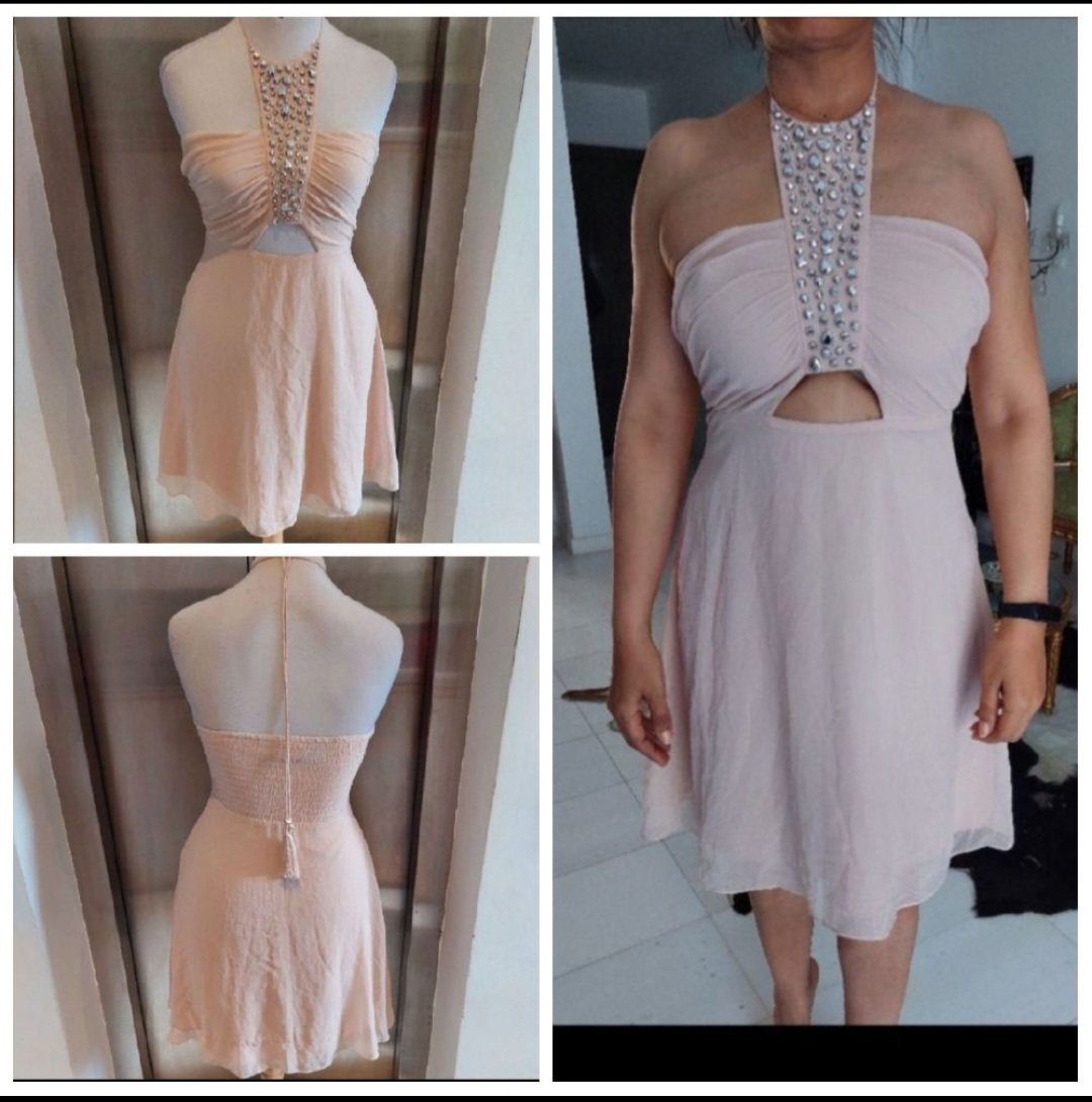 Subliiiiime❤️❤️❤️❤️❤️ robe za3bena en mousseline taille 38