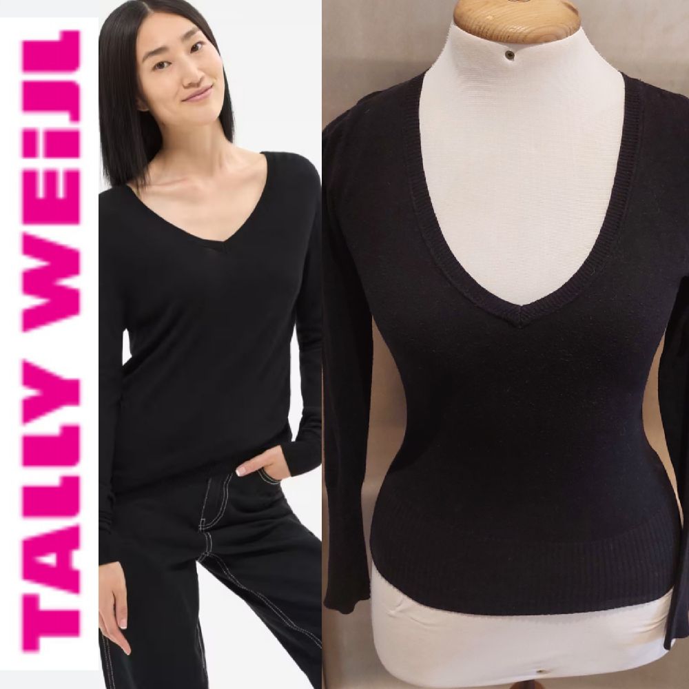 Pull basic col V de TALLY WEIJL taille 34/36