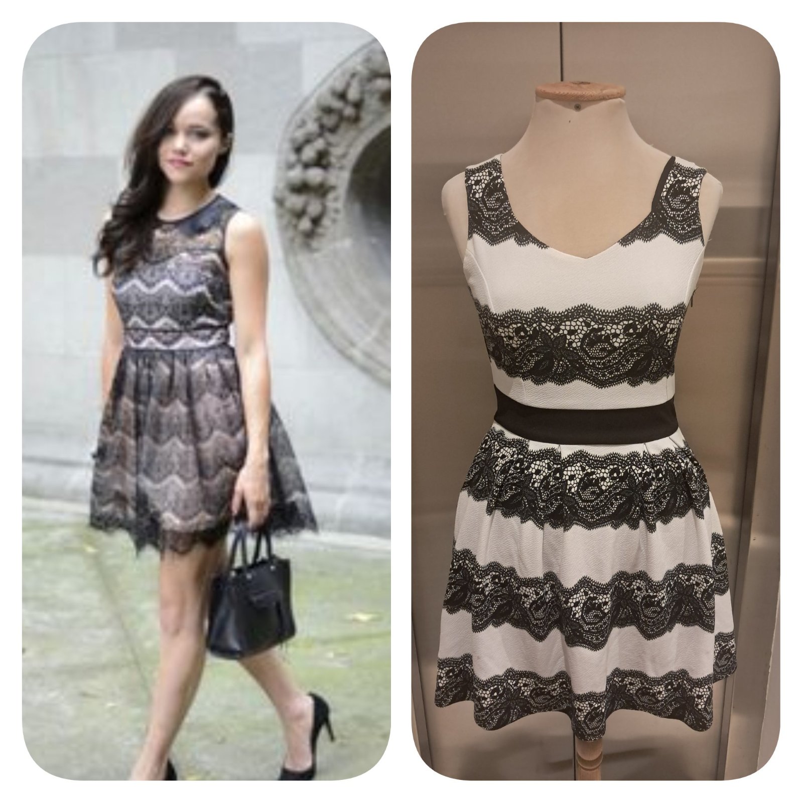 Subliiiiime ❤️❤️❤️❤️robe évasée bicolore  de NEW PORT taille 36/38