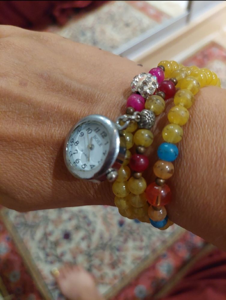 subliiiiime ❤️ ❤️ ❤️ 2en1 collier bracelet montre fashion 