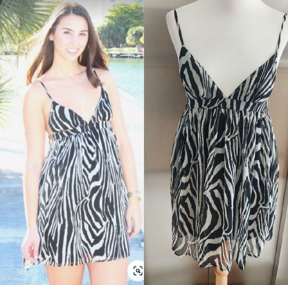 Subliiiiime ❤️ ❤️ ❤️ robe zébré de H&M taille 34