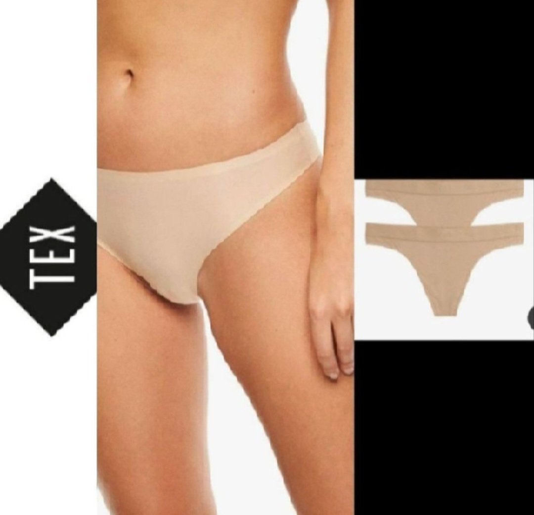 Subliiiiime❤️❤️❤️❤️ lot de 2 strings beige de TEX taille 40/42 neuuuf avec étiquette🏷 importé de PARIS 